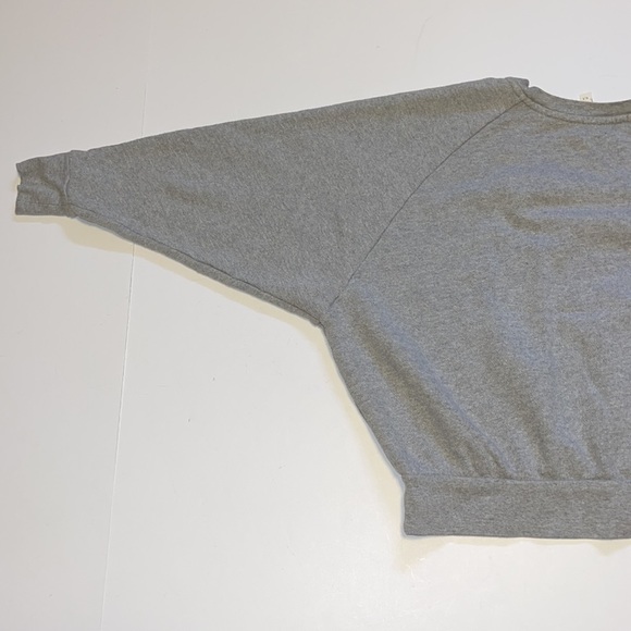 Free People Floral Cropped Sweatshirt - Women’s Size Small - Picture 4 of 8